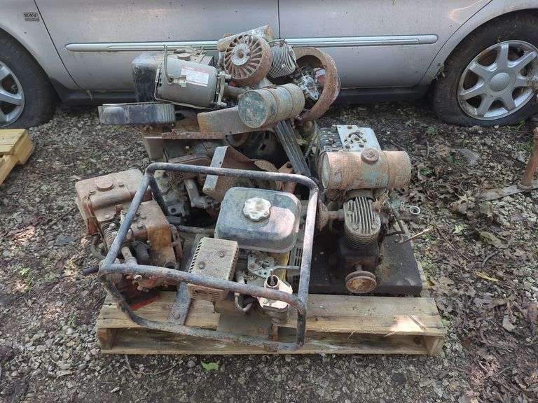 Small Engines Including Champion, Red Lion, Lauson, Various Sizes, THURSDAY Pick Up