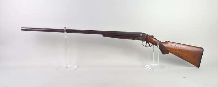 Hopkins & Allen 12 ga Side By Side Shotgun SN# 23498, 30" Bbl image