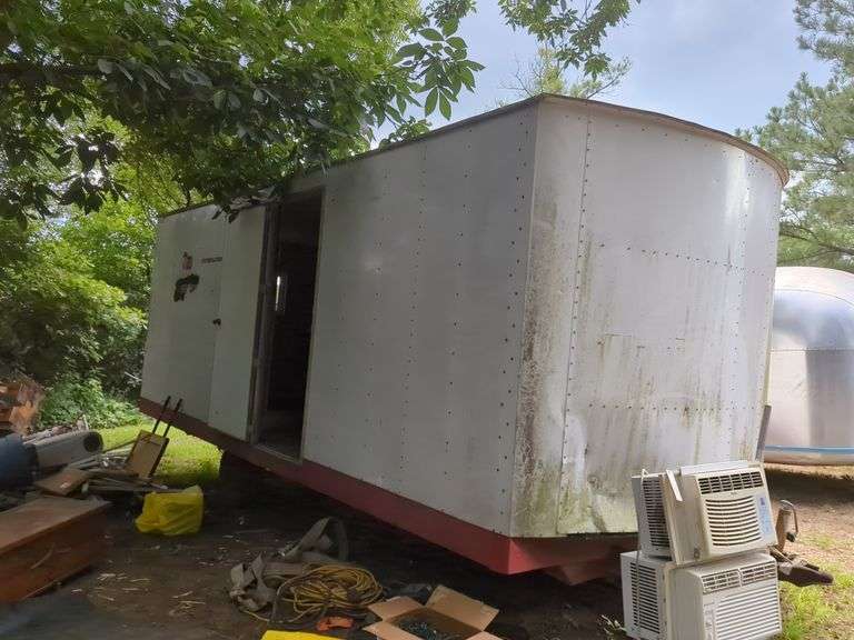 Mobile Trailer With Side Door And Window, No Title