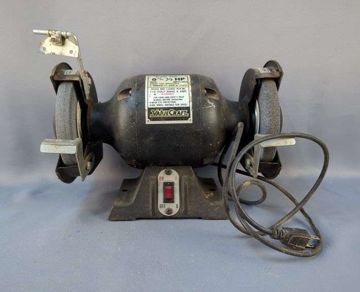 Valuecraft 6" 1/2 HP Bench Grinder