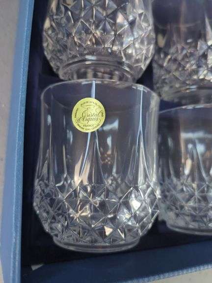 Cristal D'Arques Longchamp Crystal Tumbler Glasses - Set of 6