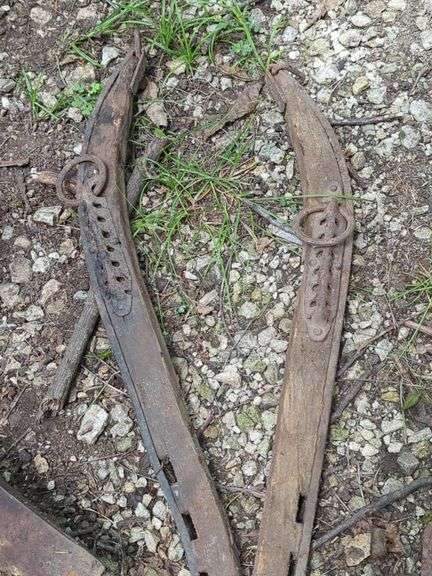 Antique Style Ox Yoke Pair