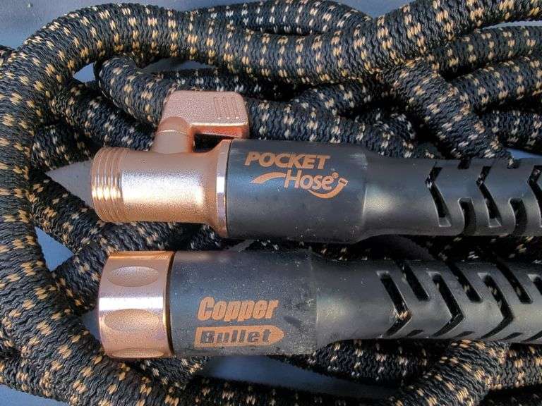 Pocket Hose Copper Bullet - Approx 18' Long