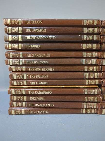 Time-Life "The Old West" Complete 26 Volume Hardcover Book Set