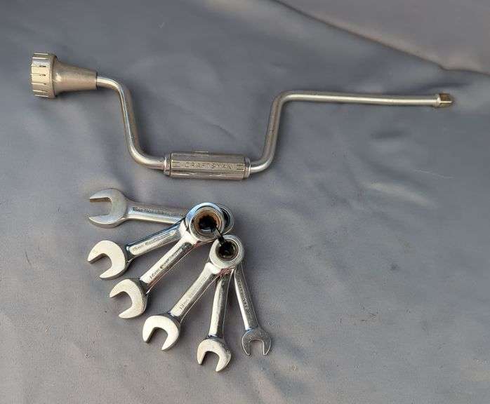 Craftsman Speed Wrench and GearWrench Metric Ratcheting Combination Wrenches