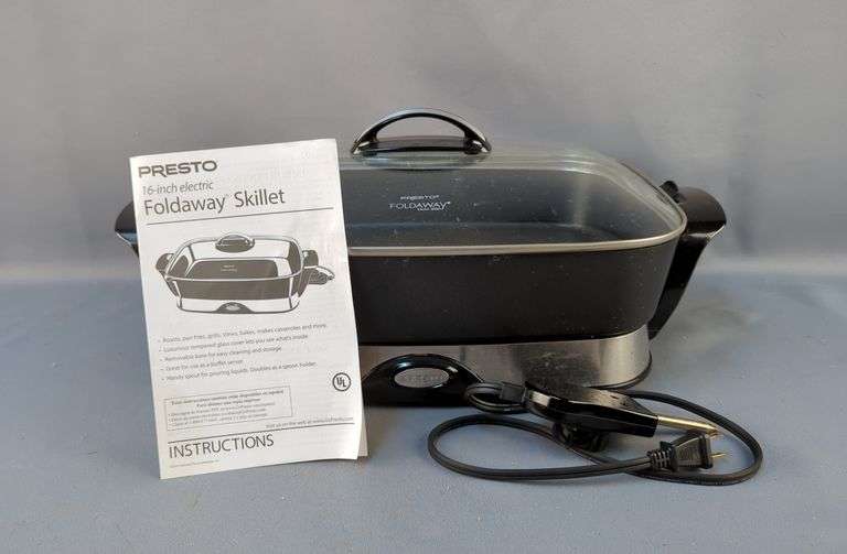 Presto Foldaway 16-Inch Electric Skillet