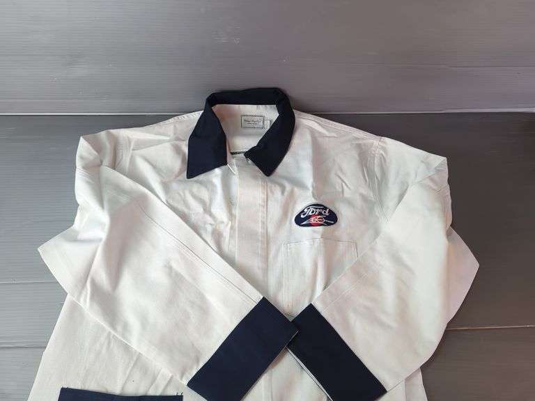 Ford Motor Company Jacket, Philadelphia Eagles Jersey, T-Shirt, and Handkerchief