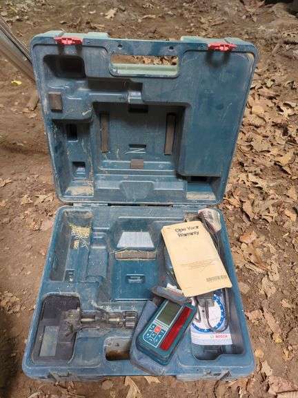 Bosch GRL 500 H Rotary Laser Level with Tripod & Accessories