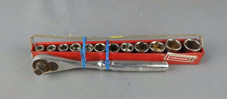 Craftsman Metric Socket Set with Ratchet