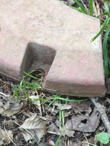 Cast Iron Wheel Weights, Qty 2
