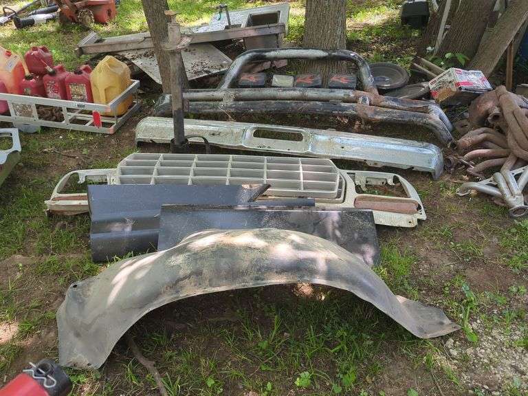 Ford Truck Parts Including Bumpers, Grill, and More
