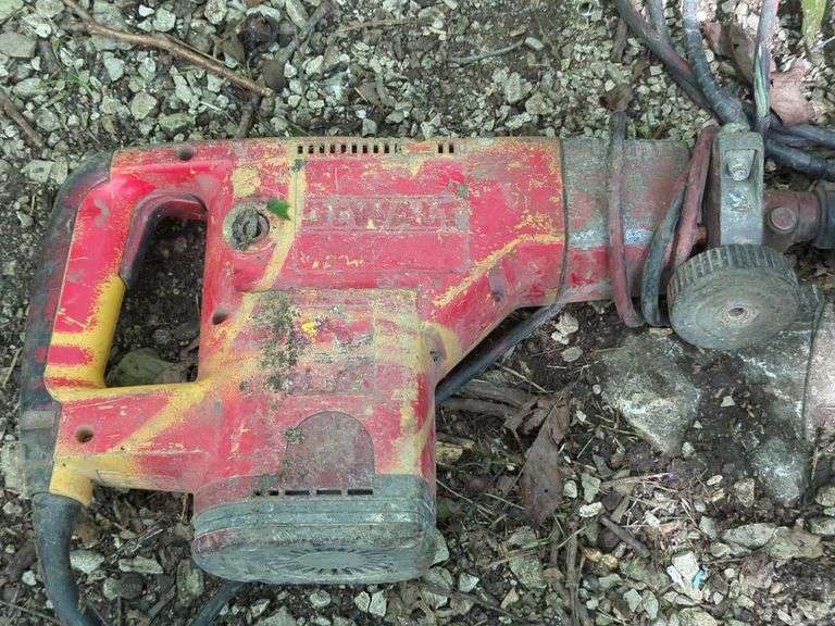 DeWalt Electric Jackhammer & Mounting Assembly