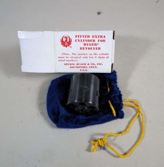 Ruger .22 WMR 6-Shot Fitted Extra Cylinder For Ruger Revolver image