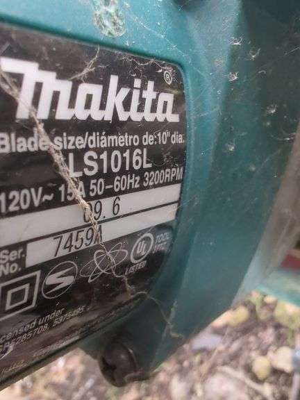 Makita 10" Compound Miter Saw, Untested