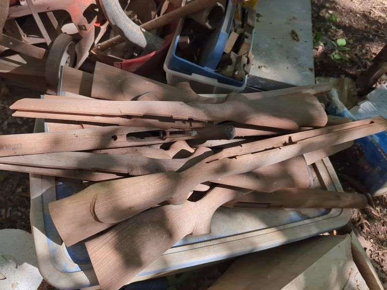 Wood Rifle Stocks, Various Sizes, THURSDAY Pick Up