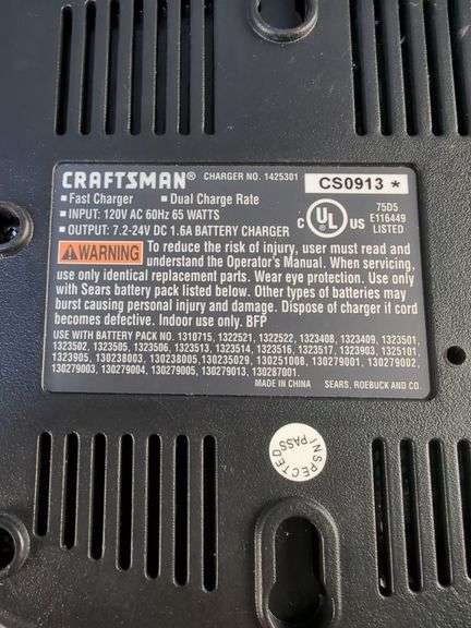 Craftsman C3 19.2 Volt Cordless Drill with Battery and Charger