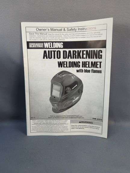 Chicago Electric Auto Darkening Welding Helmet