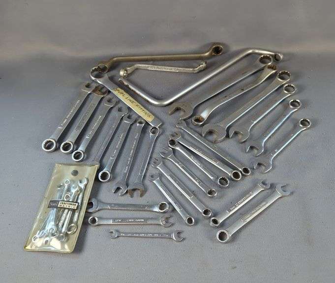 Mixed Lot of Wrenches - Craftsman, Snap-On, Williams Superrench, and More!