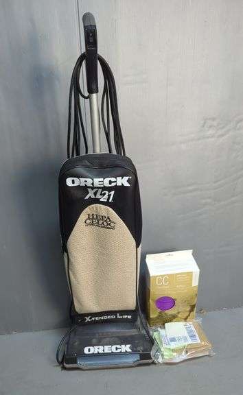 Oreck XL21 HEPA Celoc Vacuum Cleaner with Accessories