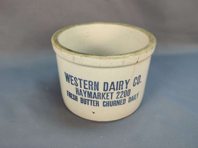 Western Dairy Co. Stoneware Crock
