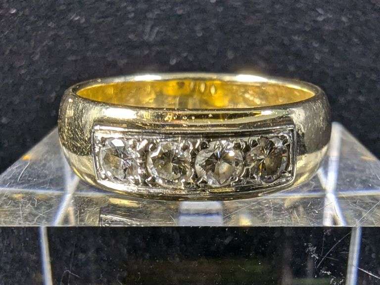 14k Gold Diamond Ring