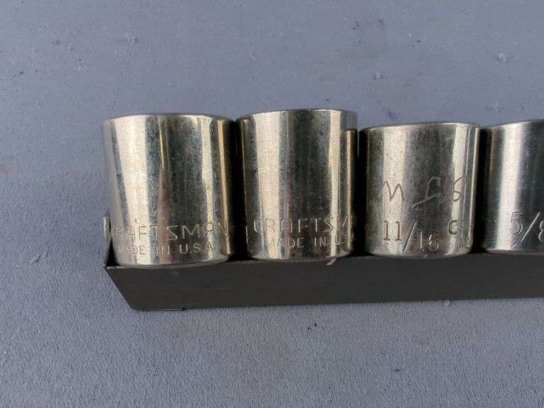 Craftsman Socket Set with Ratchets