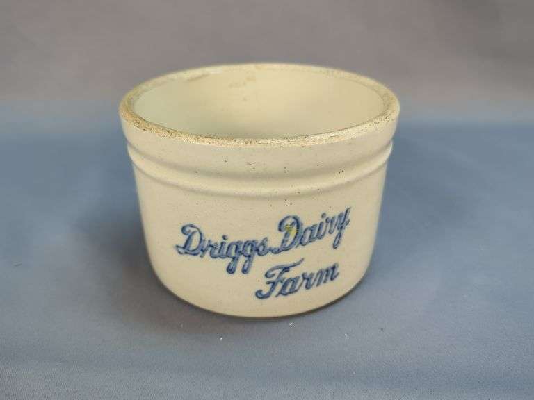 Driggs Dairy Farm Stoneware Crock