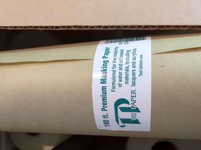 Masking Paper Rolls and Southwire Electrical Cable