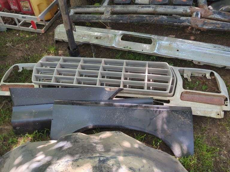 Ford Truck Parts Including Bumpers, Grill, and More