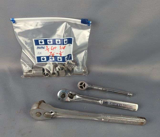 Craftsman Ratchet Set with Sockets