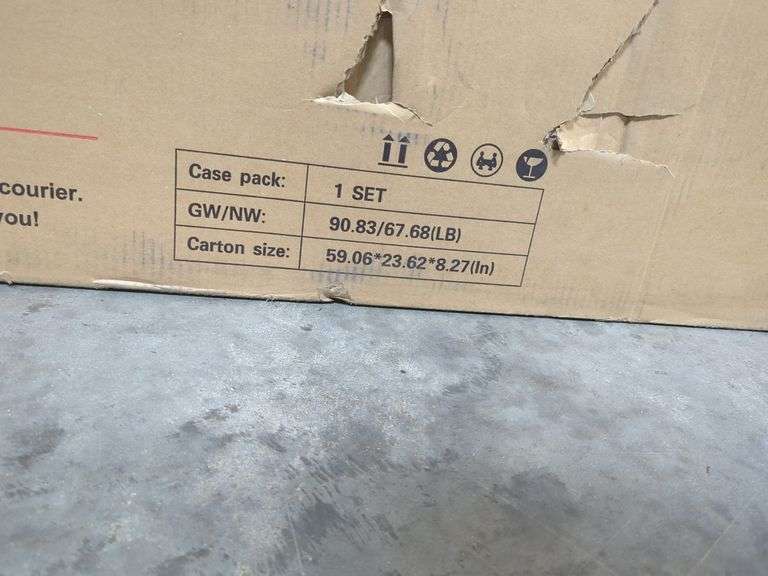 Premium Home Solution Patio Gas Fire Pit, Model E02GS103, New In Box