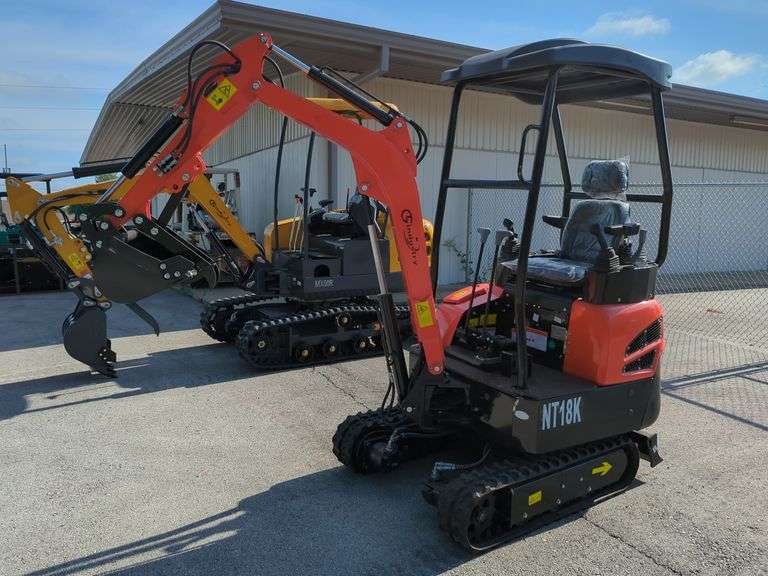 2025 CFG Model NT18K Diesel Mini Excavator - Unused, See Details For Video