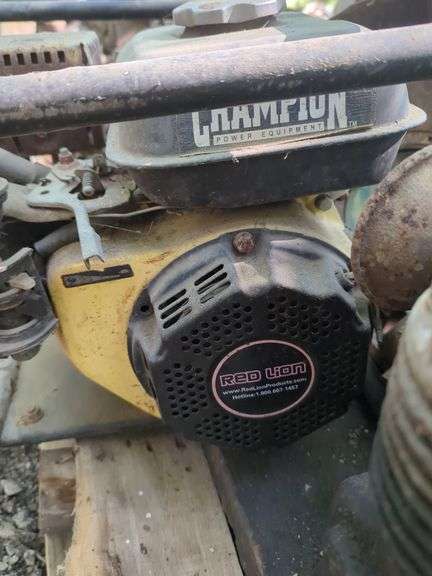 Small Engines Including Champion, Red Lion, Lauson, Various Sizes, THURSDAY Pick Up