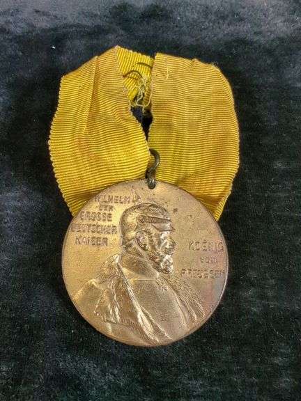 1897 Imperial German Army Military Kaiser Wilhelm Centenary Medal