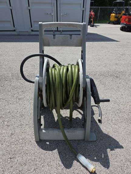 Hose Mobile Garden Hose Reel Cart With Hose