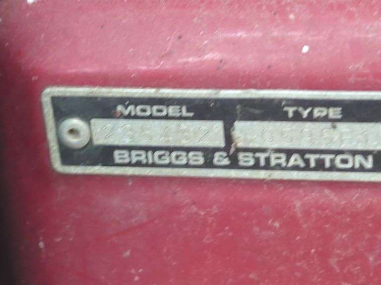 Briggs & Stratton Vanguard Generator