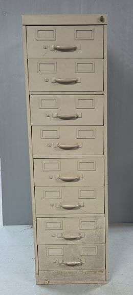 Metal 7-Drawer Filing Cabinet