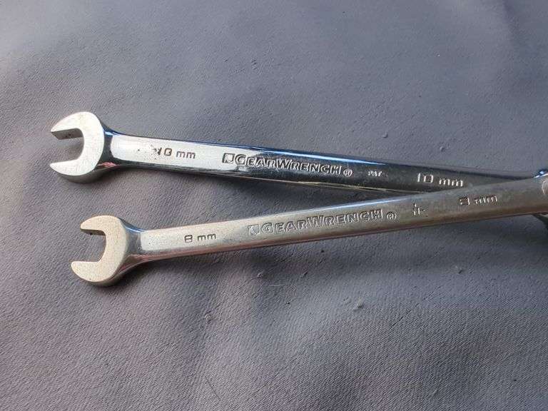 GearWrench Metric Ratcheting Combination Wrenches