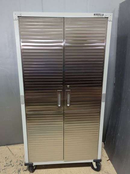 ULTRAHD Seville Classics Rolling Storage Cabinet