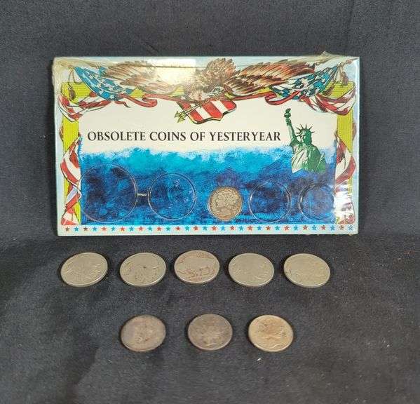 US Buffalo Nickels, Qty 5, And Mercury Dimes, Qty 4