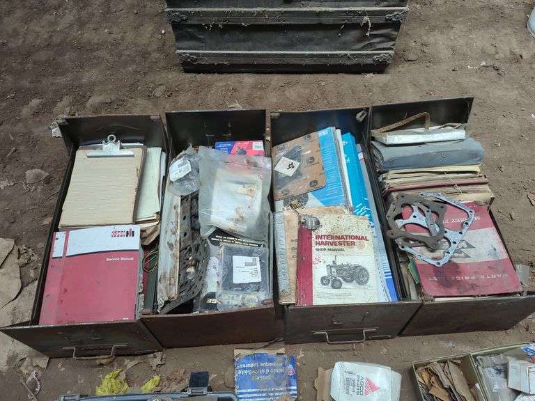 International Harvester Tractor Parts with Manuals