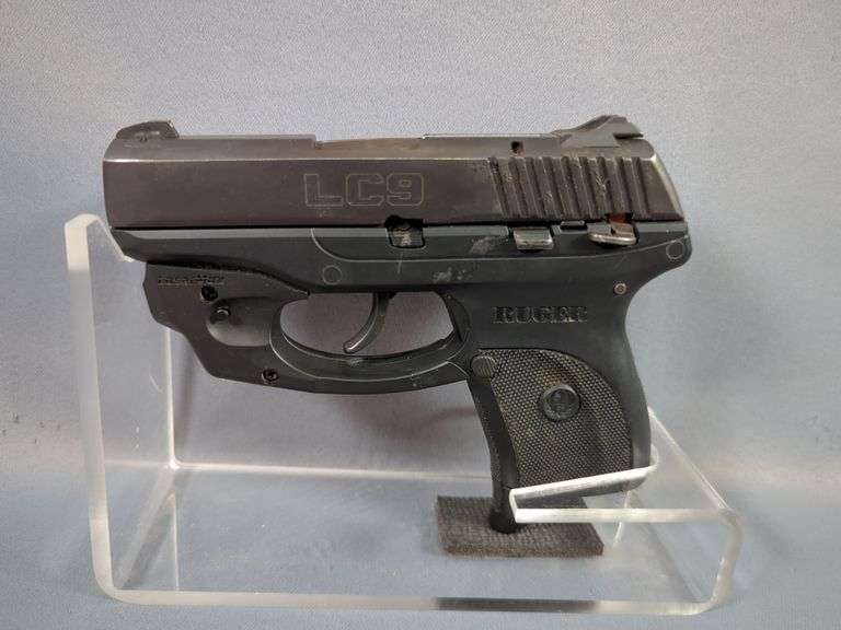 Ruger LC9 9x19 Pistol SN# 323-54405, LaserMax Trigger Guard Laser image