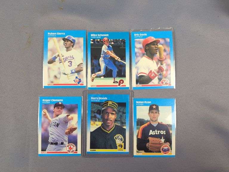 Fleer Baseball Cards 1985-1987