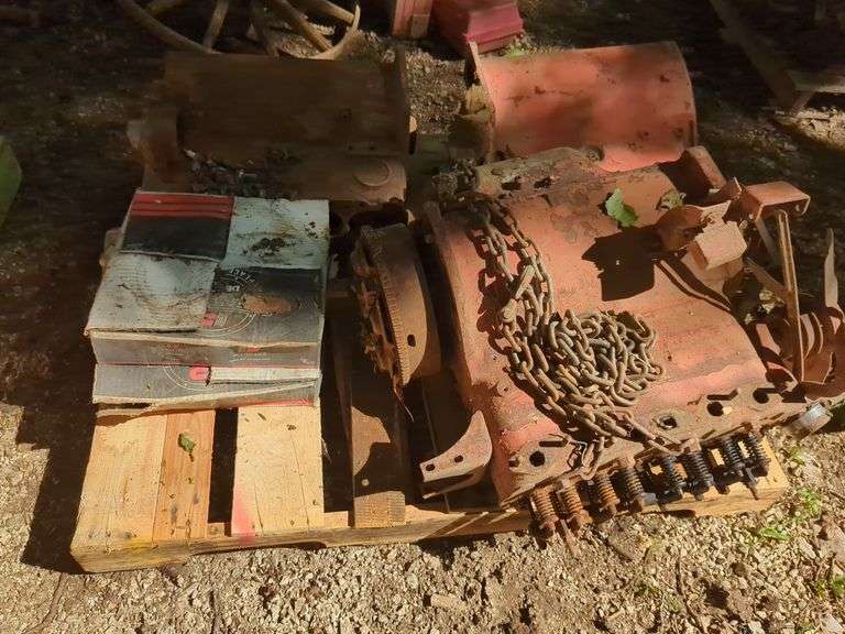 Farmall Tractor Parts Including Engine Block, Transmission, and More, THURSDAY Pick Up