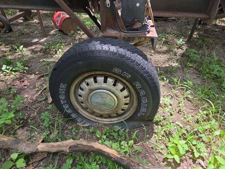 Mobile Hydraulic Log Splitter,12.5 HP Engine