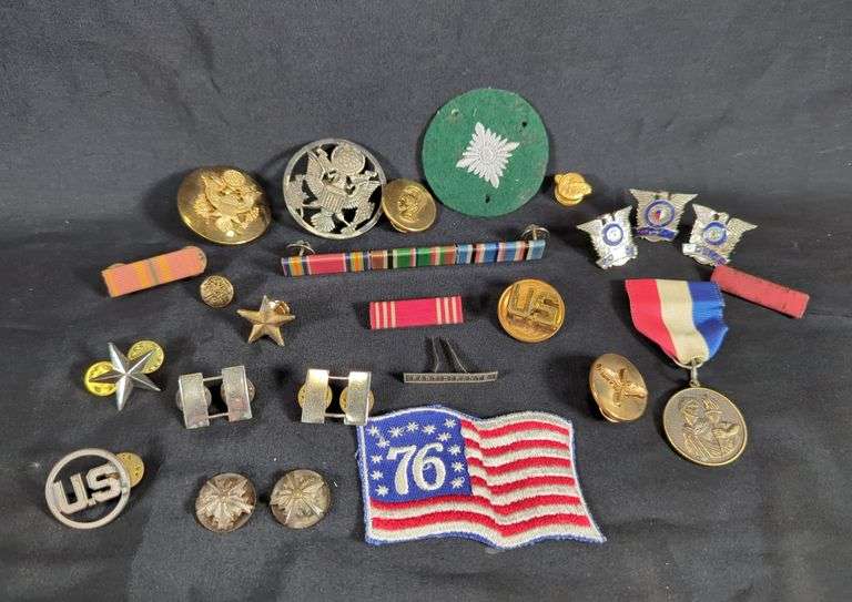 US Military Uniform Insignias, Rank, Ribbons, And More