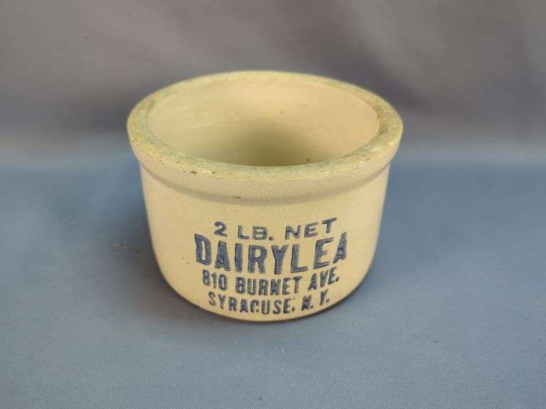 DairyLea 2 LB Stoneware Crock