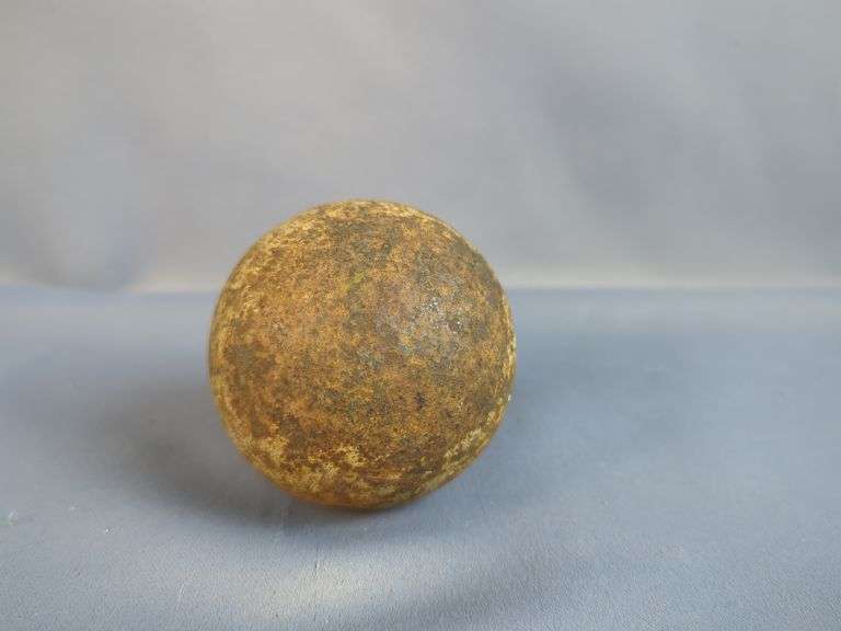 Solid Iron Cannonball