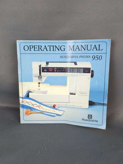 Viking Husqvarna 950 Computer Sewing Machine with Pedal and Case