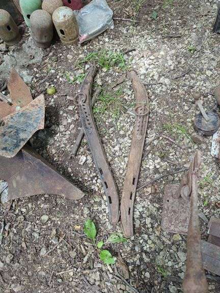 Antique Style Ox Yoke Pair